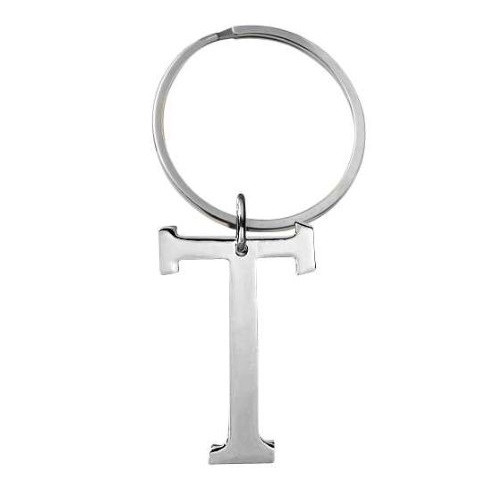 Ganz Initial Keyring, Silver - T (EL3353)