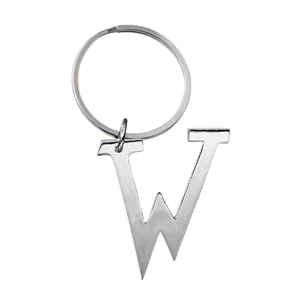 Ganz Initial Keyring, Silver - W (EL3356)