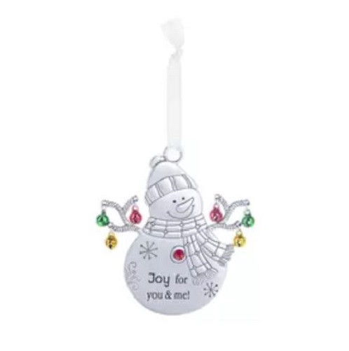 Ganz Jingle Snowman Ornament - Joy For You & Me!