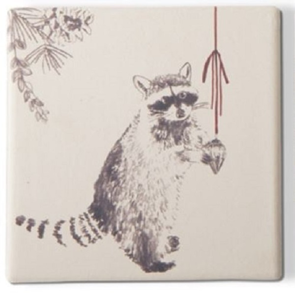 TAG Winter Animal Coaster, Raccoon