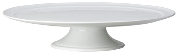 TAG Whiteware Pedestal Cake Plate