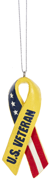 Midwest CBK U.S. Veteran Ribbon Ornament