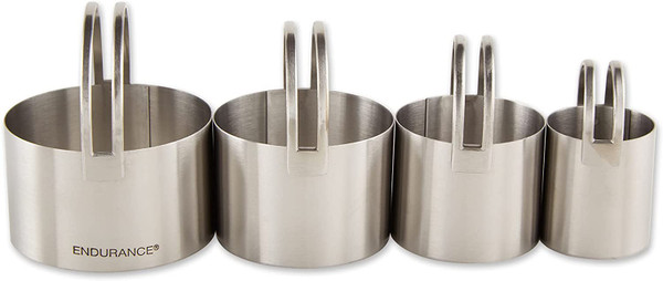 RSVP Endurance® Round Biscuit Cutters, 4-Piece (BC-4)