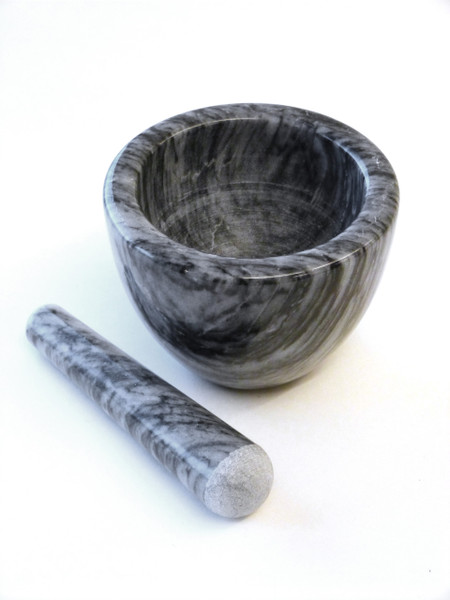 RSVP Mortar & Pestle, Gray Marble (GRY 2)