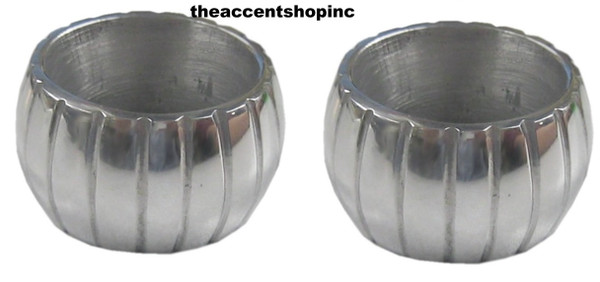 India Handicrafts Round Napkin Ring, Set of 2