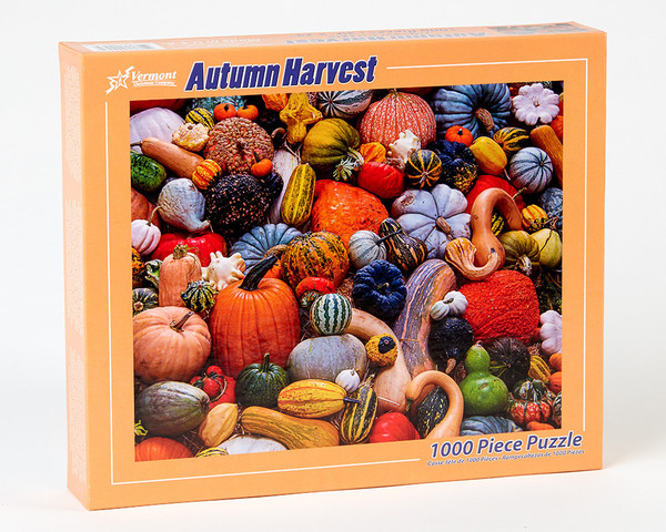Vermont Christmas Company Jigsaw Puzzle, Autumn Harvest (VC159)