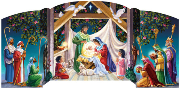 Vermont Christmas Company Advent Calendar, Visiting the Manger (BB901)