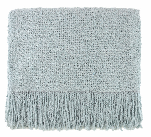 Kennebunk Campbell Woven Throw, Ice (311-430)