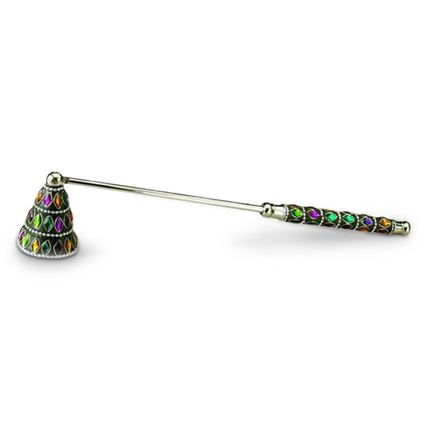Biedermann & Sons Silver Jeweled Candle Snuffer (M1806)