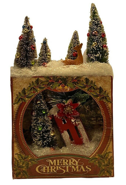 Midwest CBK Sled Scene Shadowbox