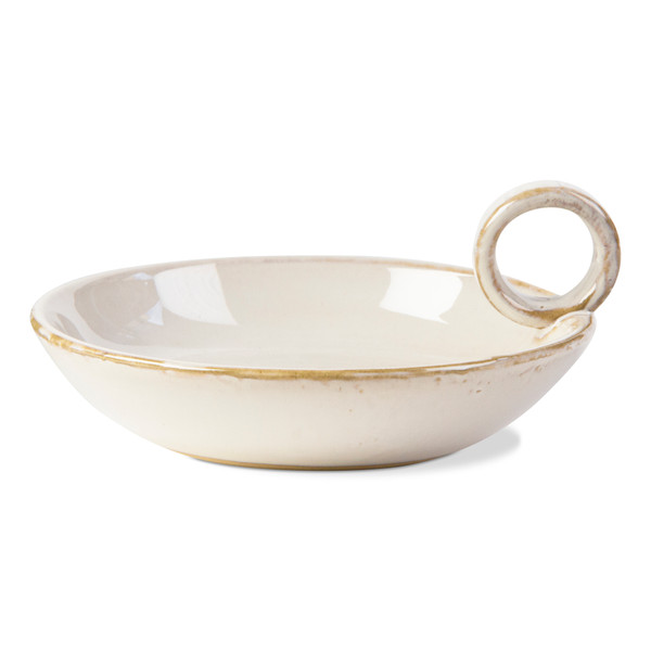 TAG Candleholder Plate, Ivory (G13082)