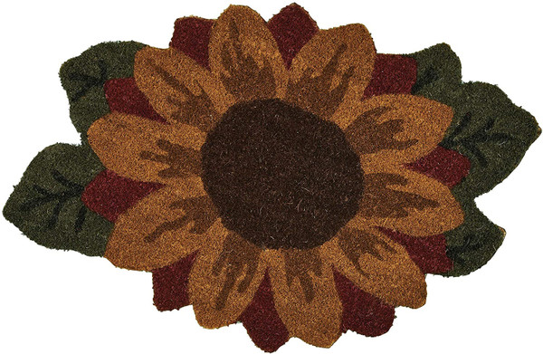 Park Designs Coir Doormat, Sunflower