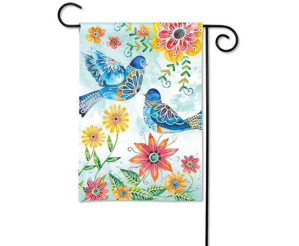 Studio M Garden Flag, Happy Bluebirds (32140)