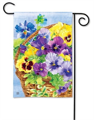 Studio M Garden Flag, Pansy Blooms (33055)
