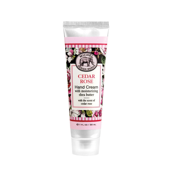 Michel Design Works 1oz Hand Cream, Cedar Rose (HCS24)