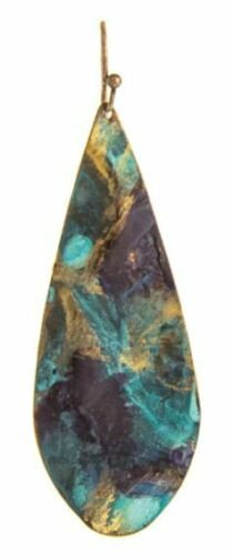 Rain Fire Patina Drop Earrings