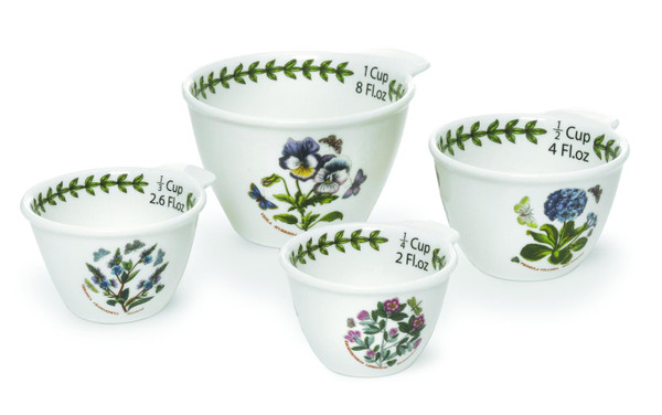 Portmeirion Botanic Garden Measuring Cups, Set of 4