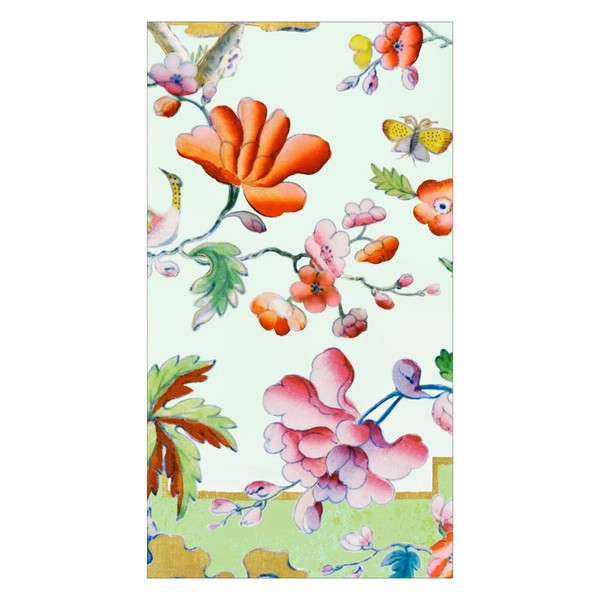 Caspari Paper Guest Towel Napkins, Summer Palace - 2 Pack (16360G)