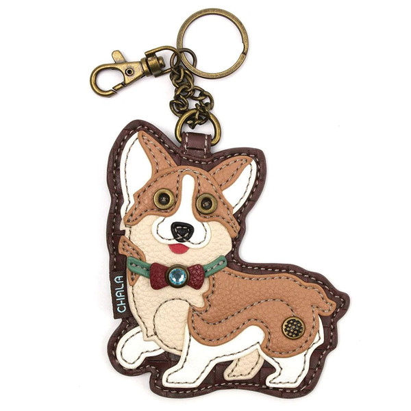 Chala Key Fob/Coin Purse, Corgi (806CG0)