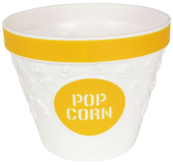 Gourmac Mini Popcorn Bucket/Bowl, Yellow (387YL)