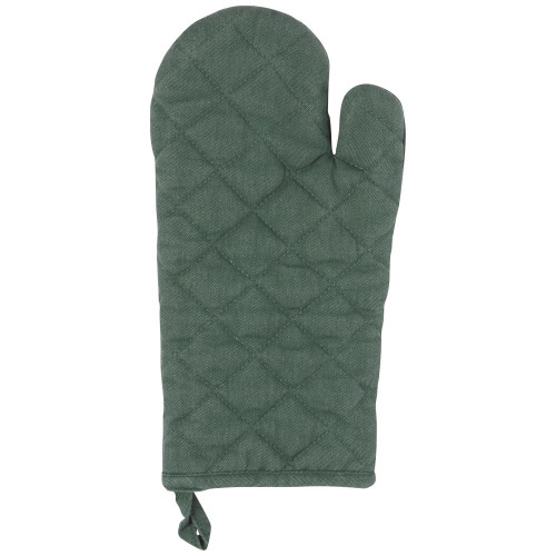 Now Designs Jade Green Stonewash Oven Mitt (2110562)