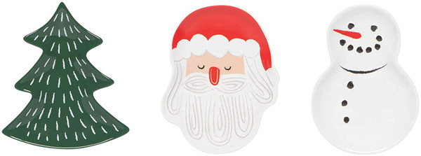 Now Designs Must Be Santa Shaped Dish Set