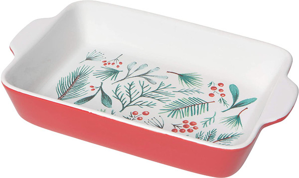 Now Designs Baking Dish Bough & Berries (L62004)