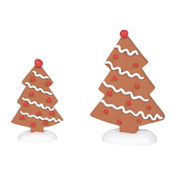 Department 56 Village Accessories, Gingerbread Trees