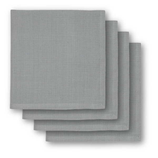 Design Imports Napkins, Dove Gray - Set of 4 (90516)