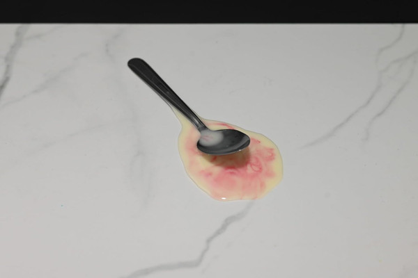 Just Dough It Replica Melting Ice Cream Spoon, Strawberry (W0904S)