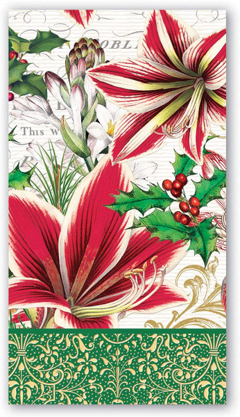 Michel Design Works Paper Hostess Napkins, Merry Christmas - 2 Packs (NAPH346)