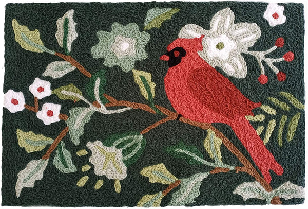 HCI Jellybean Rug - Boho Cardinals 20" x 30" Holiday (JBL-JB162)