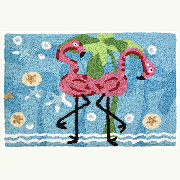 HCI Jellybean Rug - Dancing Flamingos (JB-VHT008)