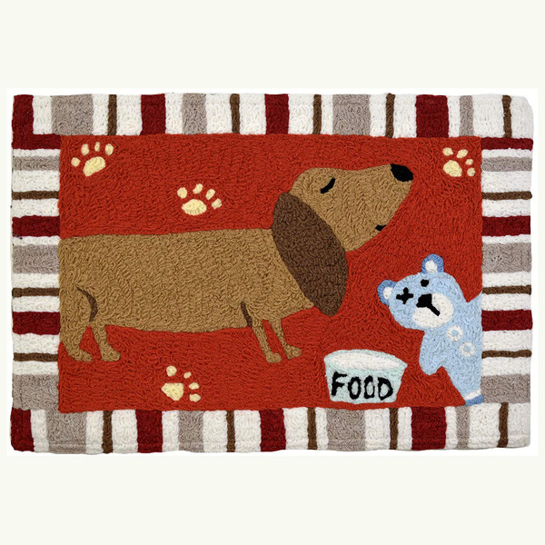 HCI Jellybean Rug - Daschund Dinner (JB-DBY007)