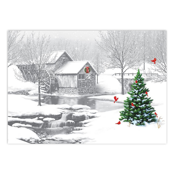 Vermont Christmas Company Boxed Christmas Cards, A Winter Evening (BMS002)