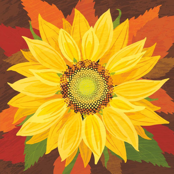 Paperproducts Design Lunch Napkins, October Sunflower - 2 Packs (3334199)