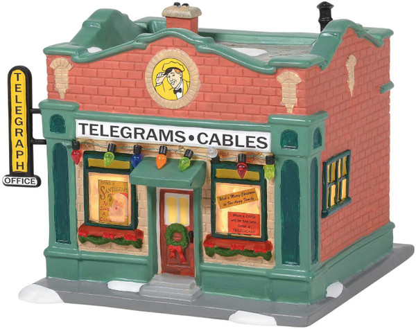 Department 56 A Christmas Story Village, Hohman Telegraph Office (6005576)