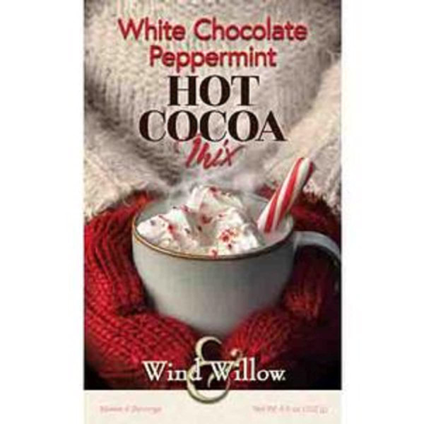 Wind & Willow Hot Cocoa Mix, White Chocolate Peppermint (75006)