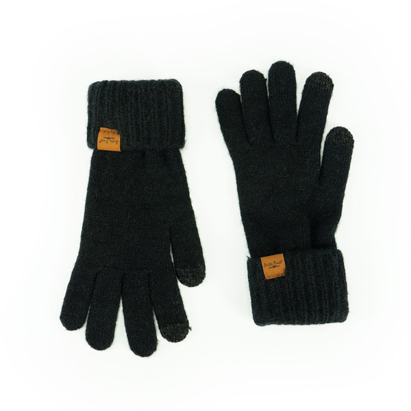 DM Merchandising Britt's Knits Mainstay Gloves, Black (BKMSG2-BLK)
