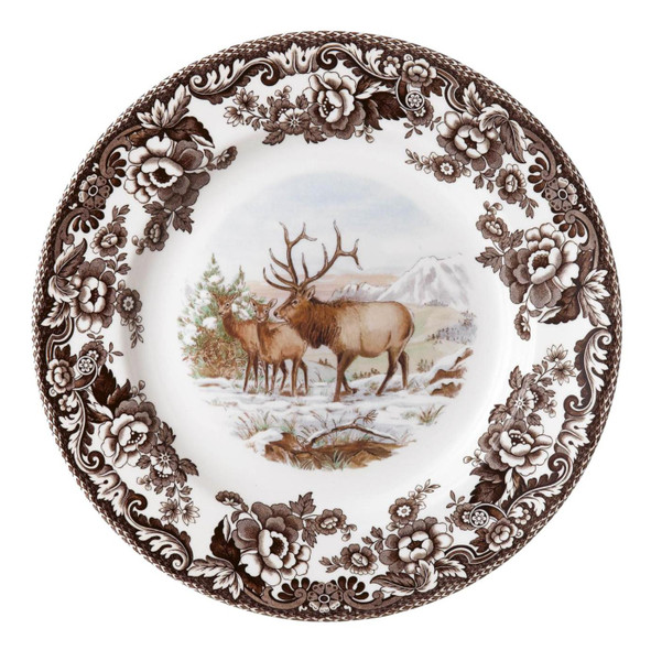 Portmeirion Spode Dinner Plate, Woodland Elk
