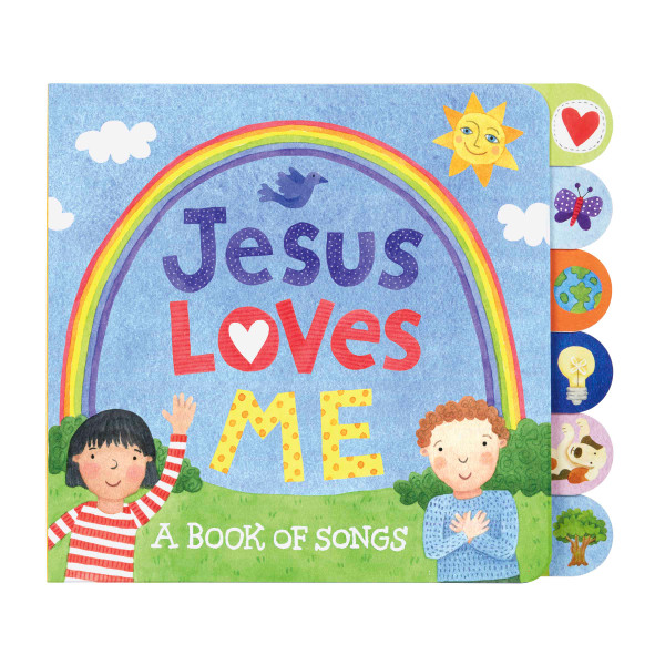 C.R. Gibson Board Book, Jesus Loves Me