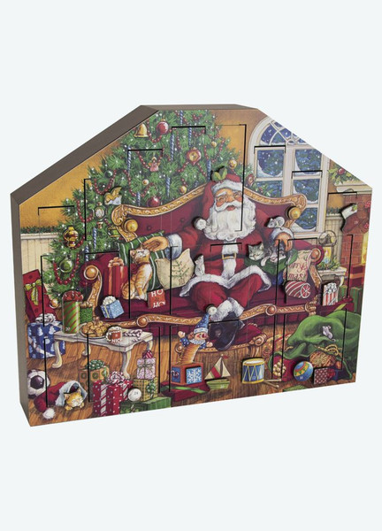 Byers' Choice Advent Calendar, Santa's Throne (AC24)