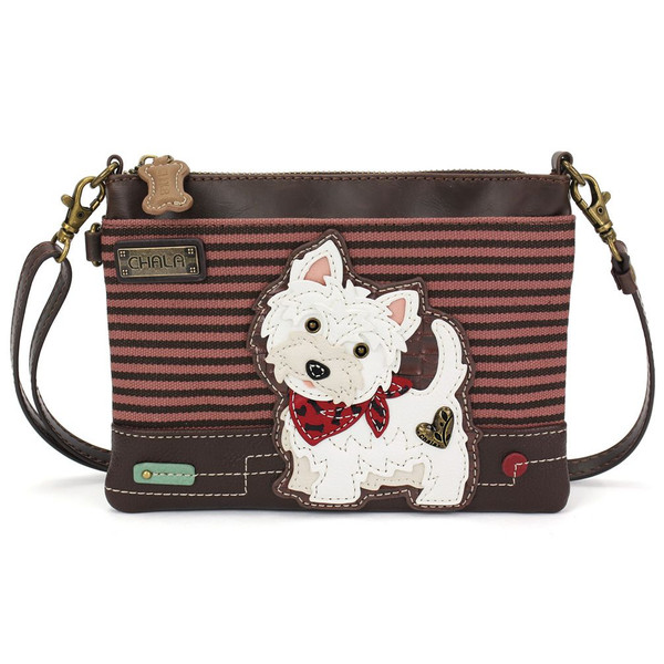 Chala Mini Crossbody Bag, Westie, Burgundy (826WT9S)