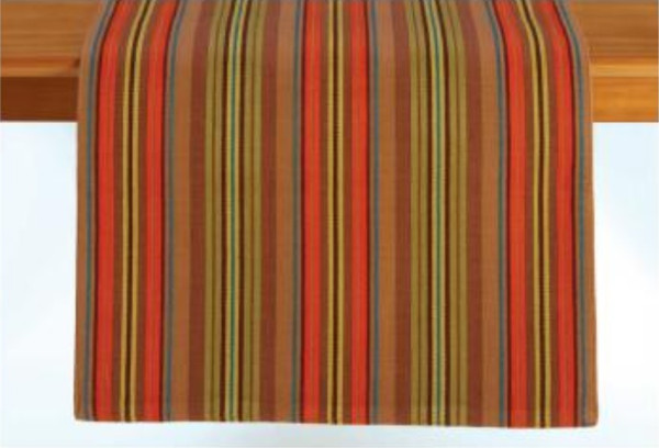 Tableau 72" Table Runner, Harvest Stripe