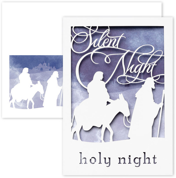 Masterpiece Studios Boxed Holiday Cards, Silent Night Holy Night Laser Cut (936800)
