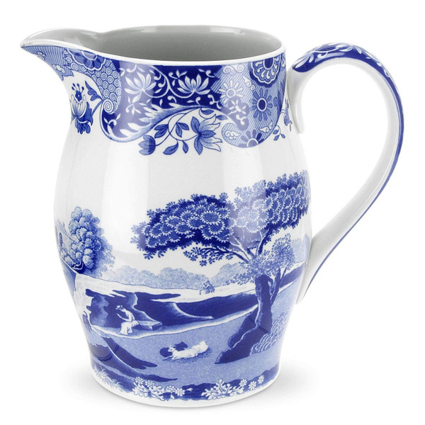 Portmeirion Spode 3.5 Pint Pitcher, Blue Italian