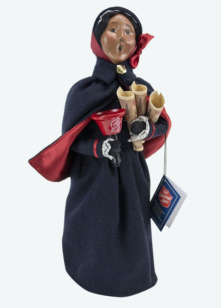 Byers' Choice Caroler, African American Salvation Army Woman (AA4411C)