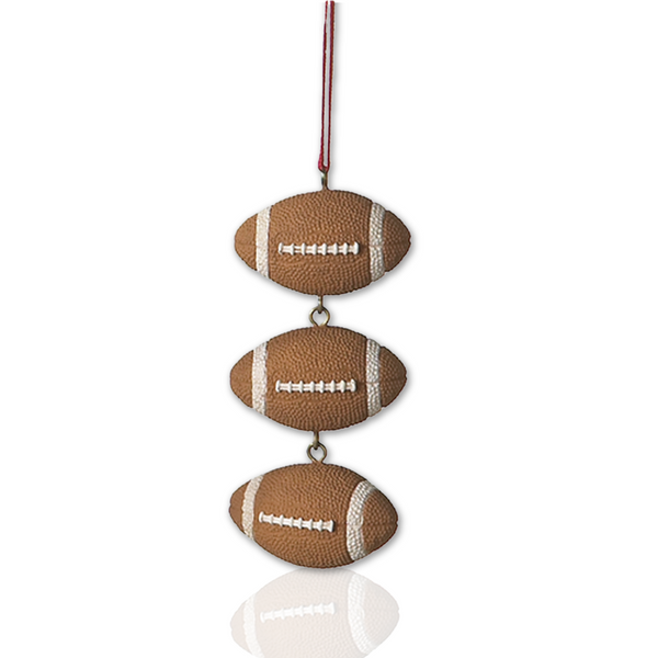 Midwest CBK Sports Ball Swag Ornament, Football (409787C)