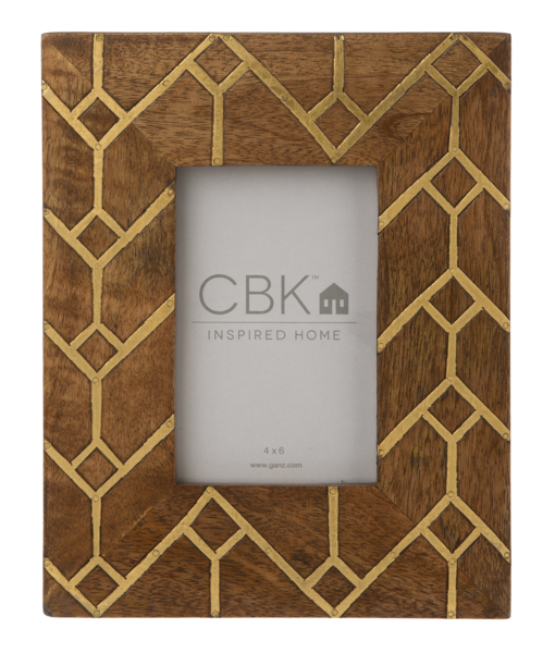 Midwest CBK 4" x 6" Geometric Picture Frame, Triangle/Arrow