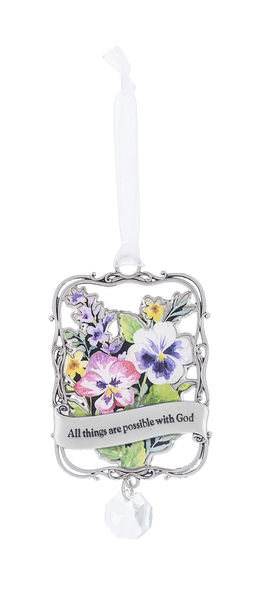 Ganz Seeds of Faith Ornament, Possible With God (ER73852)